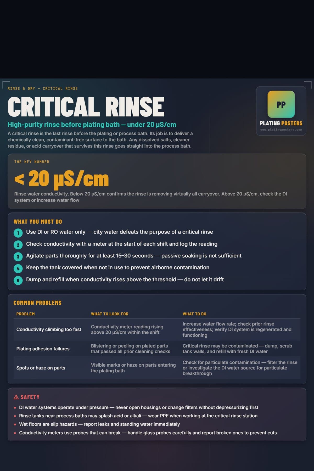 Critical Rinse poster preview