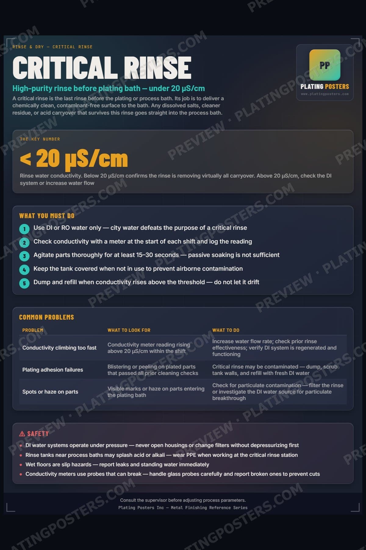 Critical Rinse poster preview