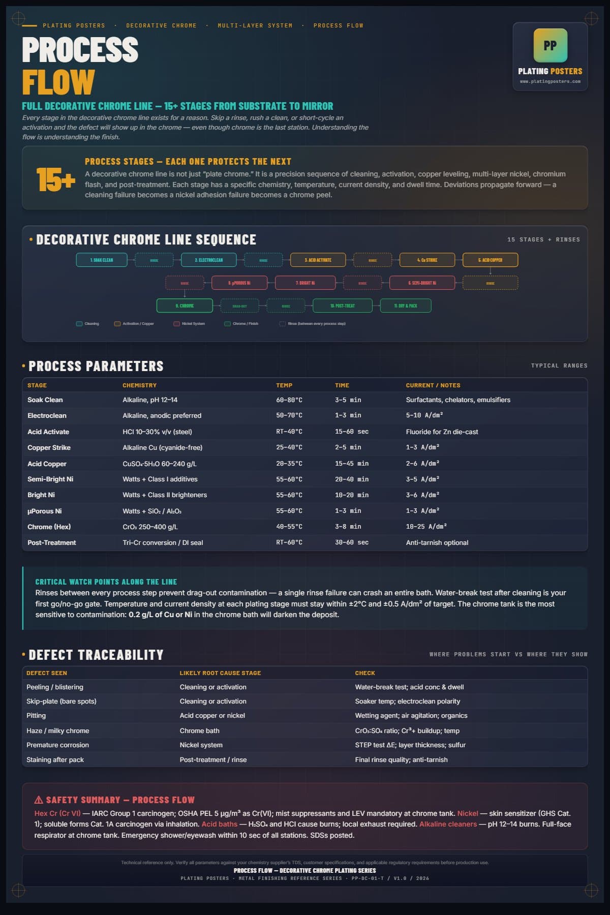 Dec Chrome — Process Flow poster preview