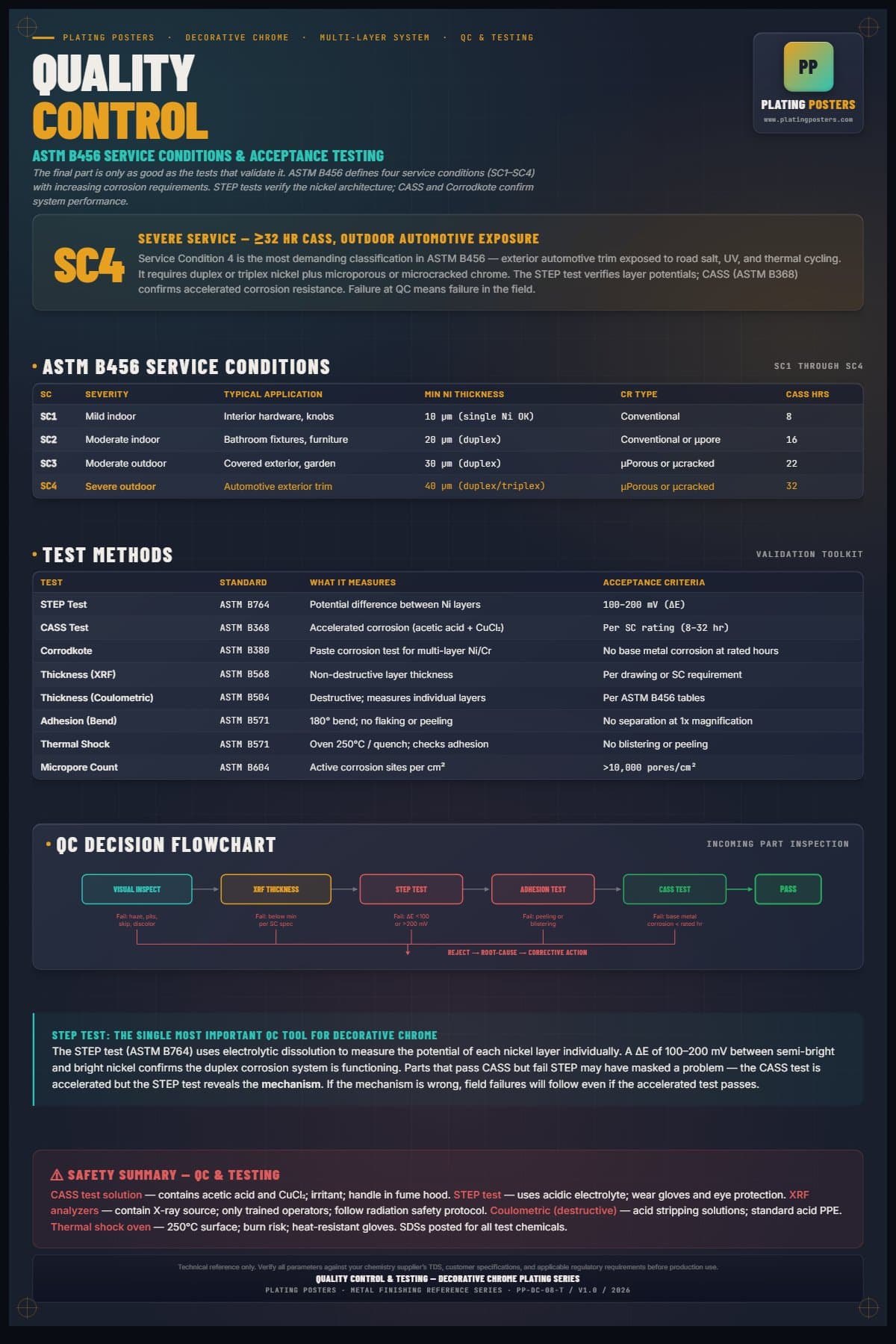 Dec Chrome — Quality Control & Testing poster preview
