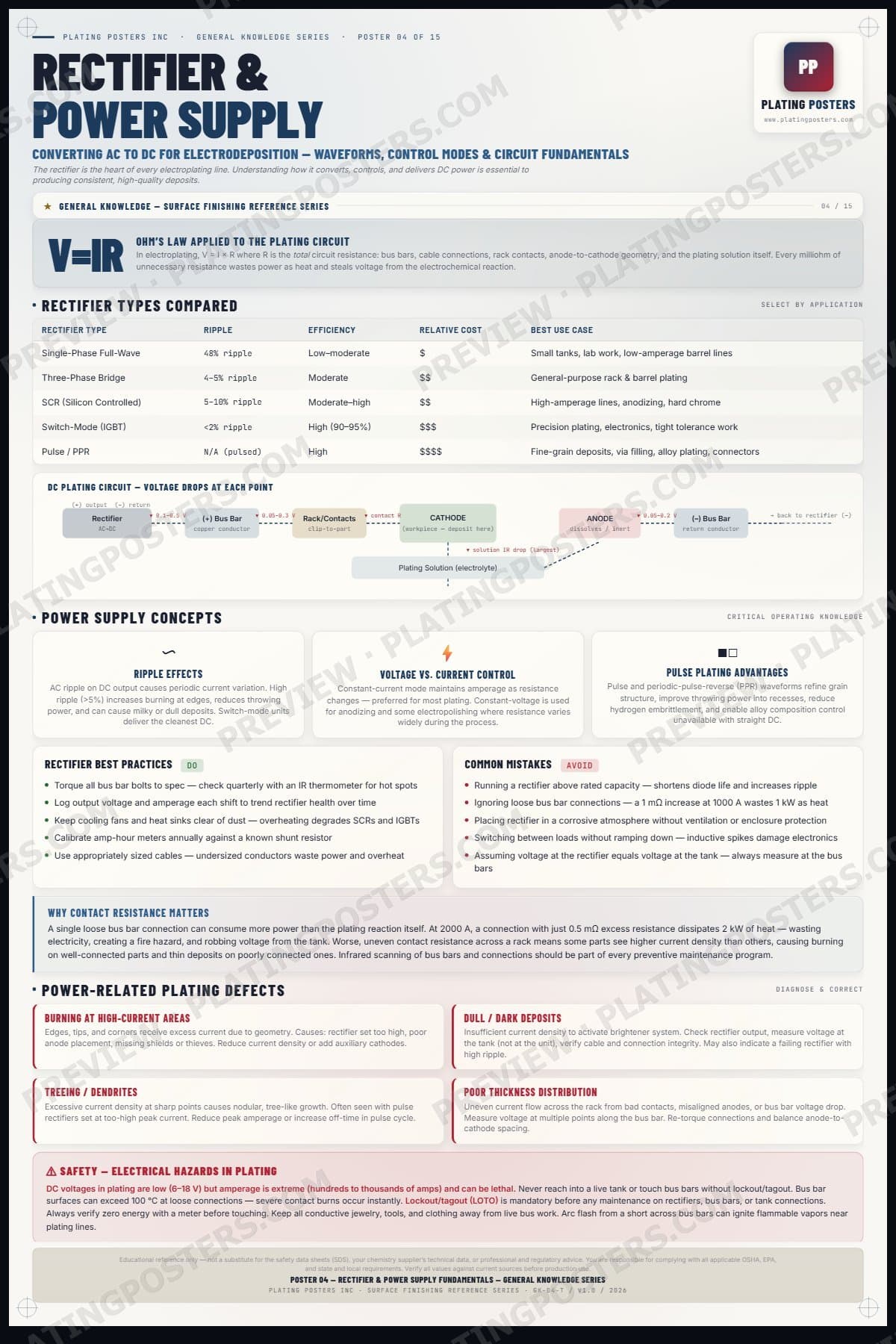 Rectifier and Power Supply Fundamentals poster preview