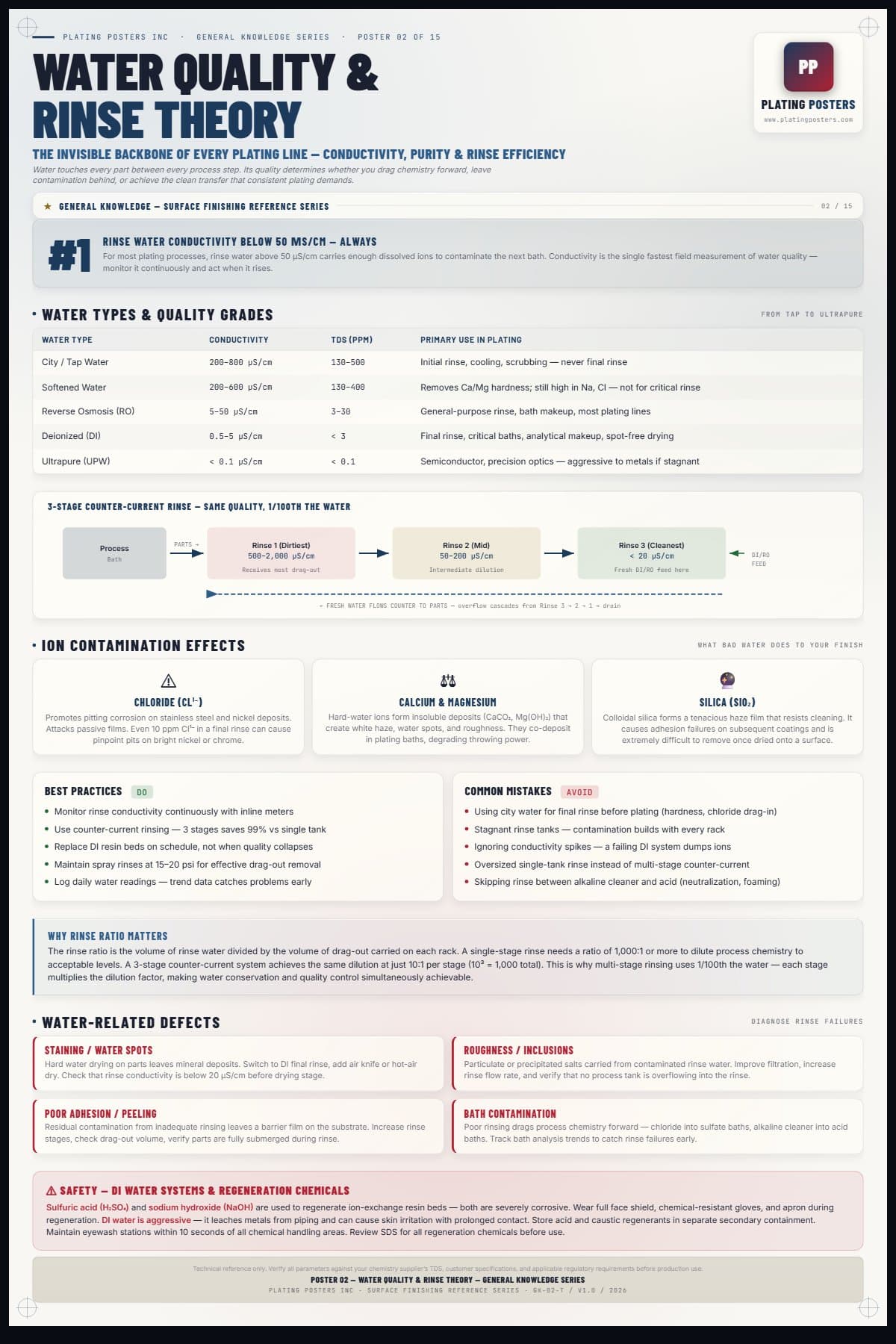 Water Quality and Rinse Theory poster preview