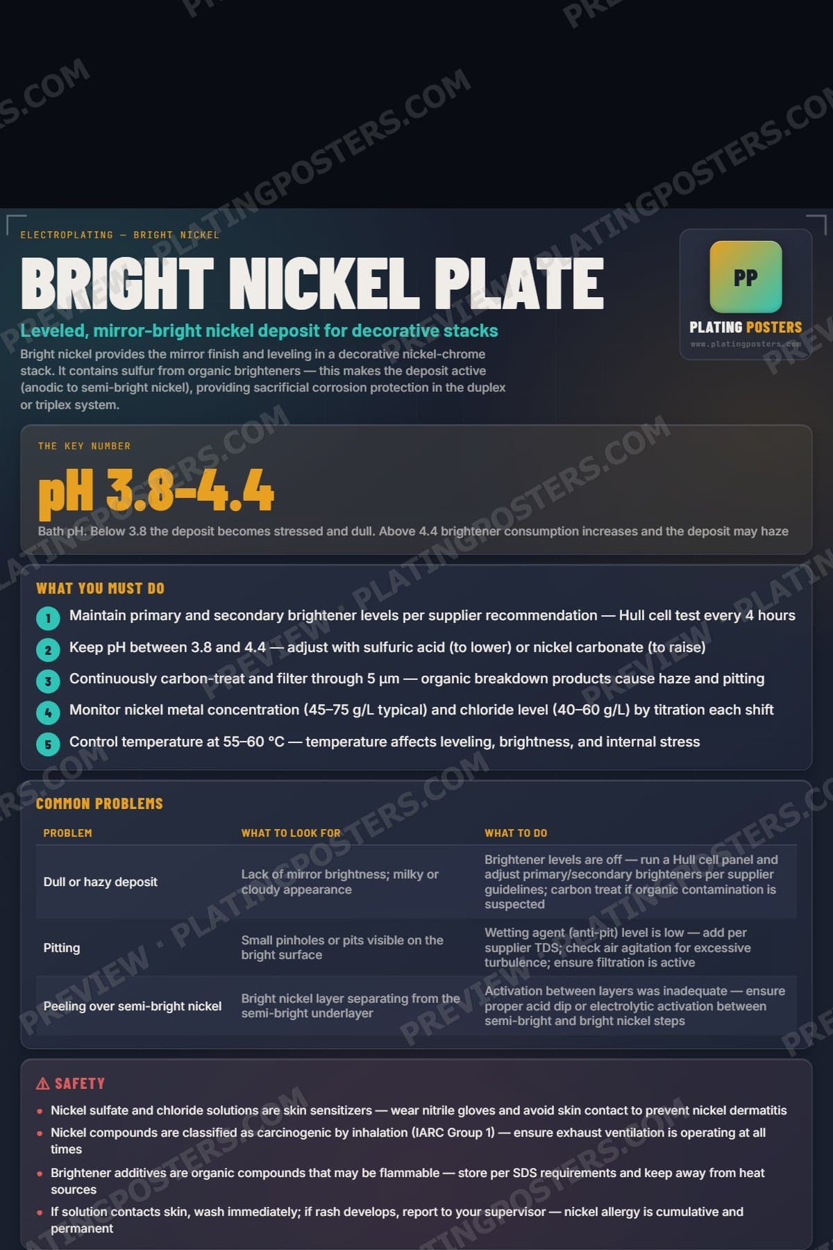 Bright Nickel Plate poster preview